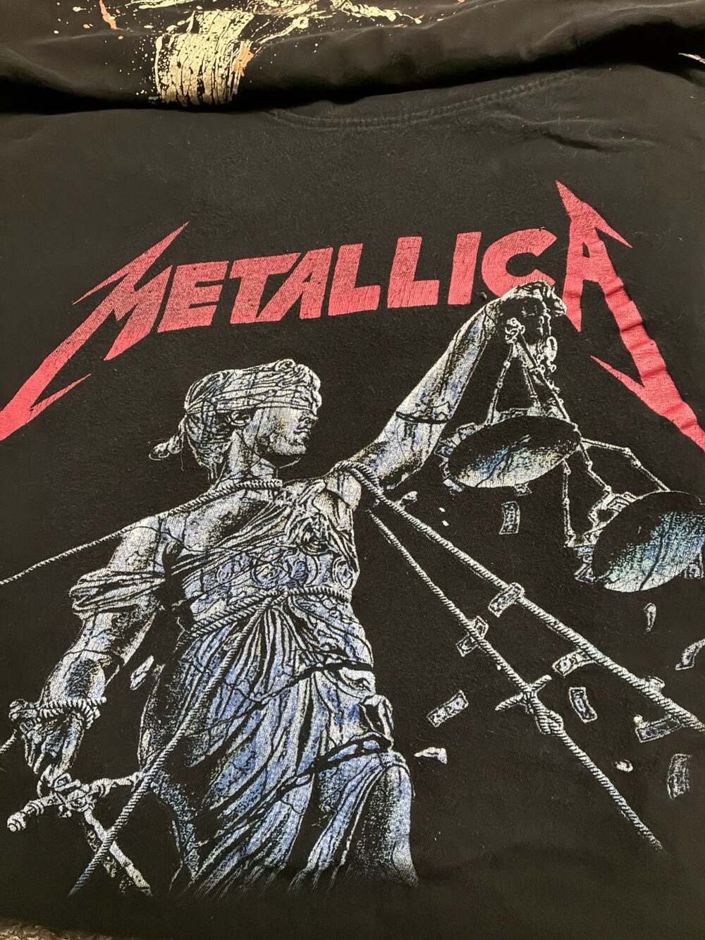 Metallica ...And Justice For All Graphic Band T-Shirt